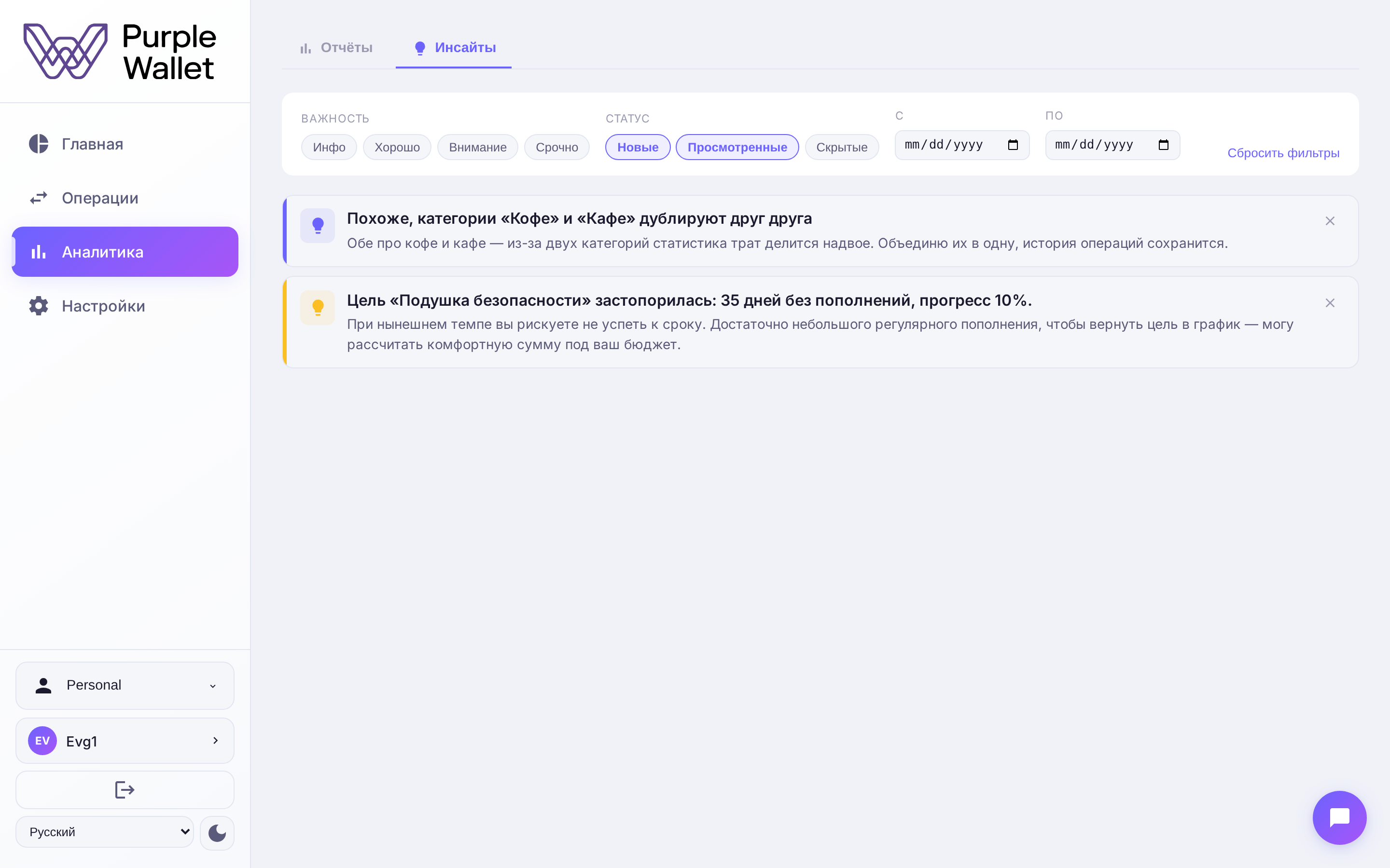 Инсайты Финна