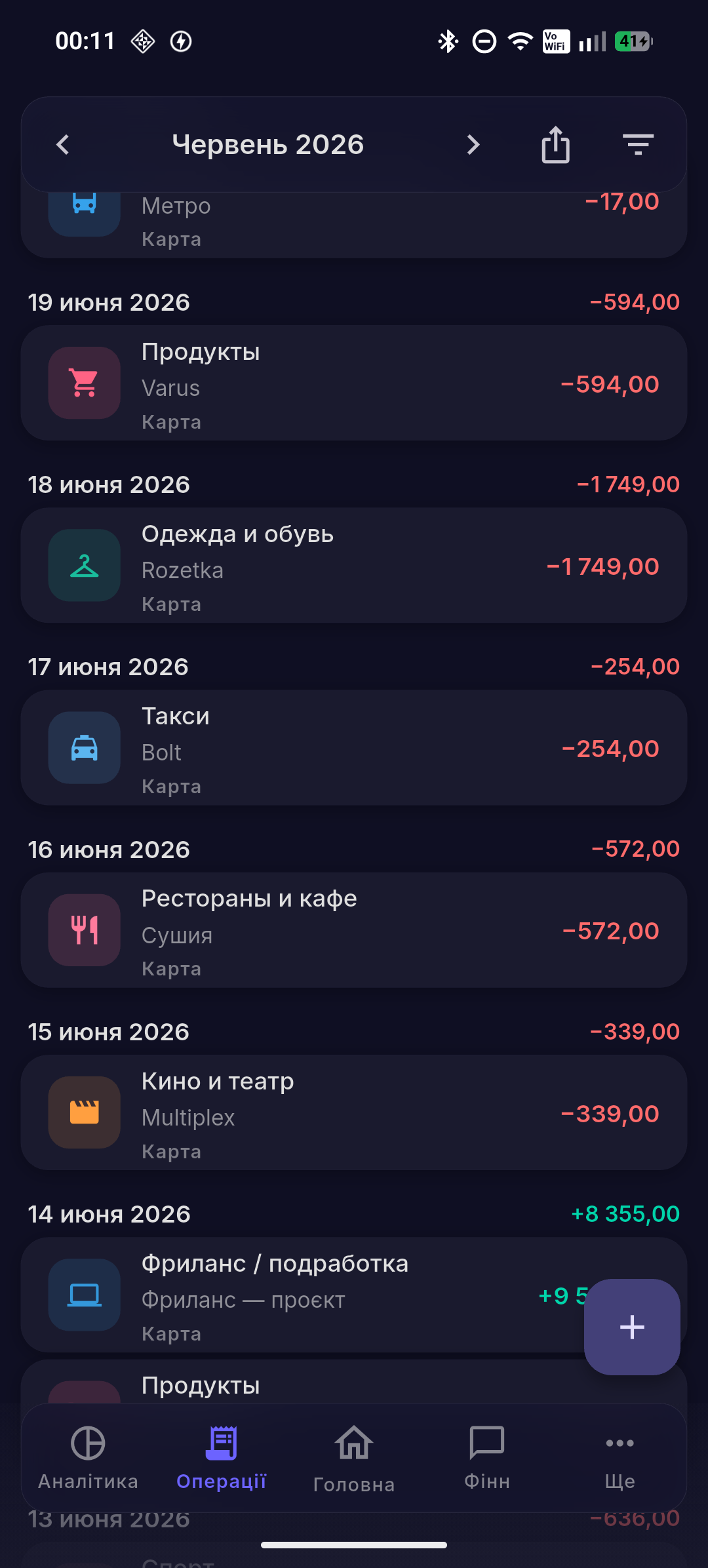 Операції